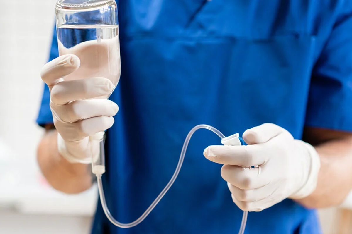 Aplicación de sueros vitaminados