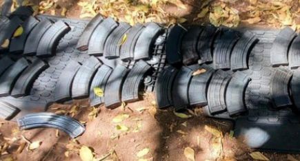 Armamento asegurado en Escuinapa