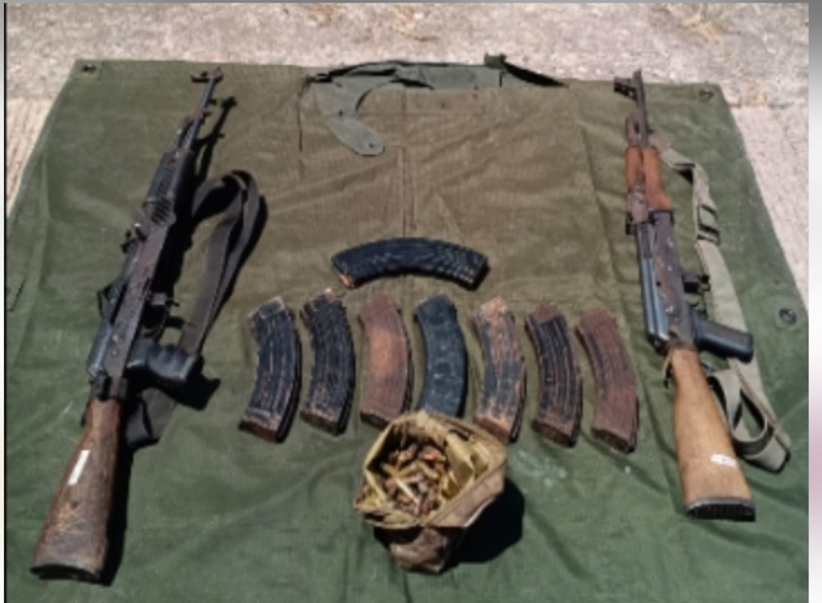 Aseguramiento de armas en Escuinapa