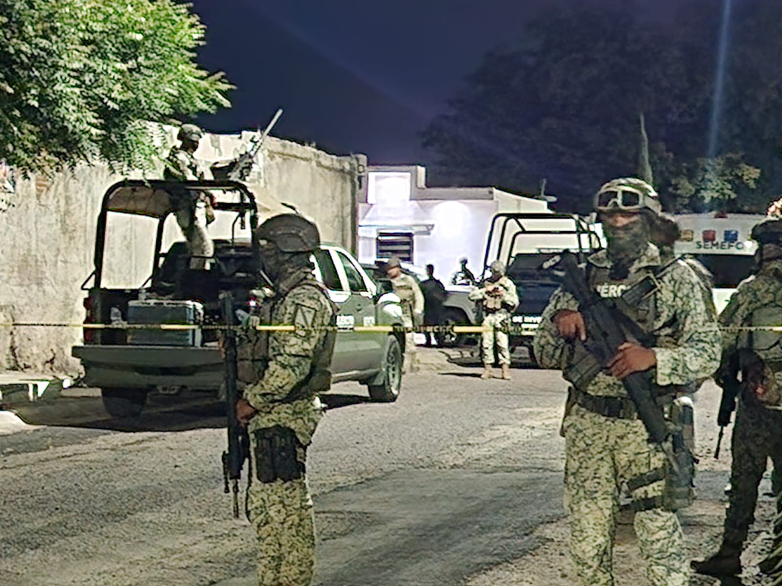 un hombre fue asesinado durante la madrugada en el fraccionamiento las glorias de culiacan sinaloa