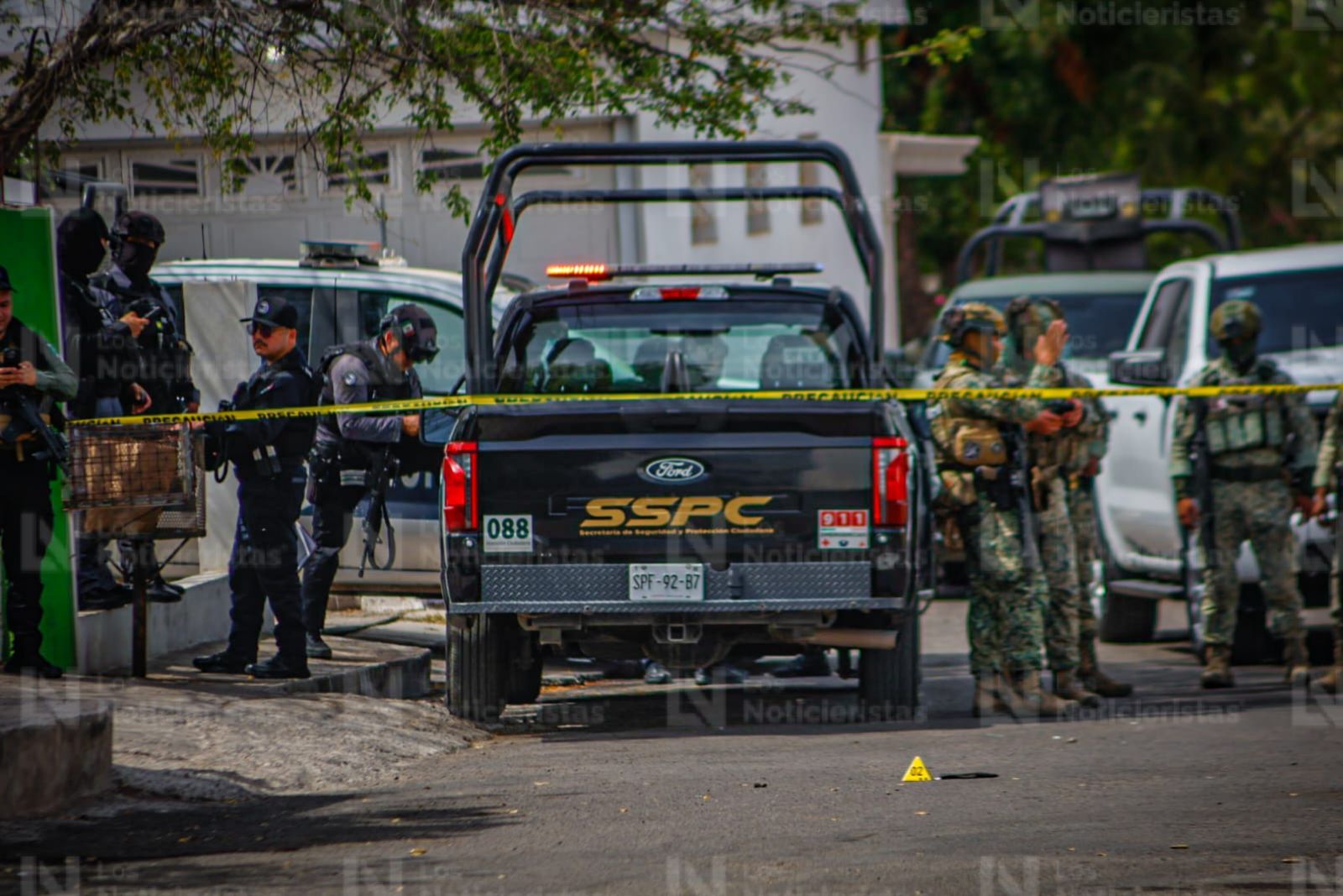 Aseinato de Homar Salas en Culiacán