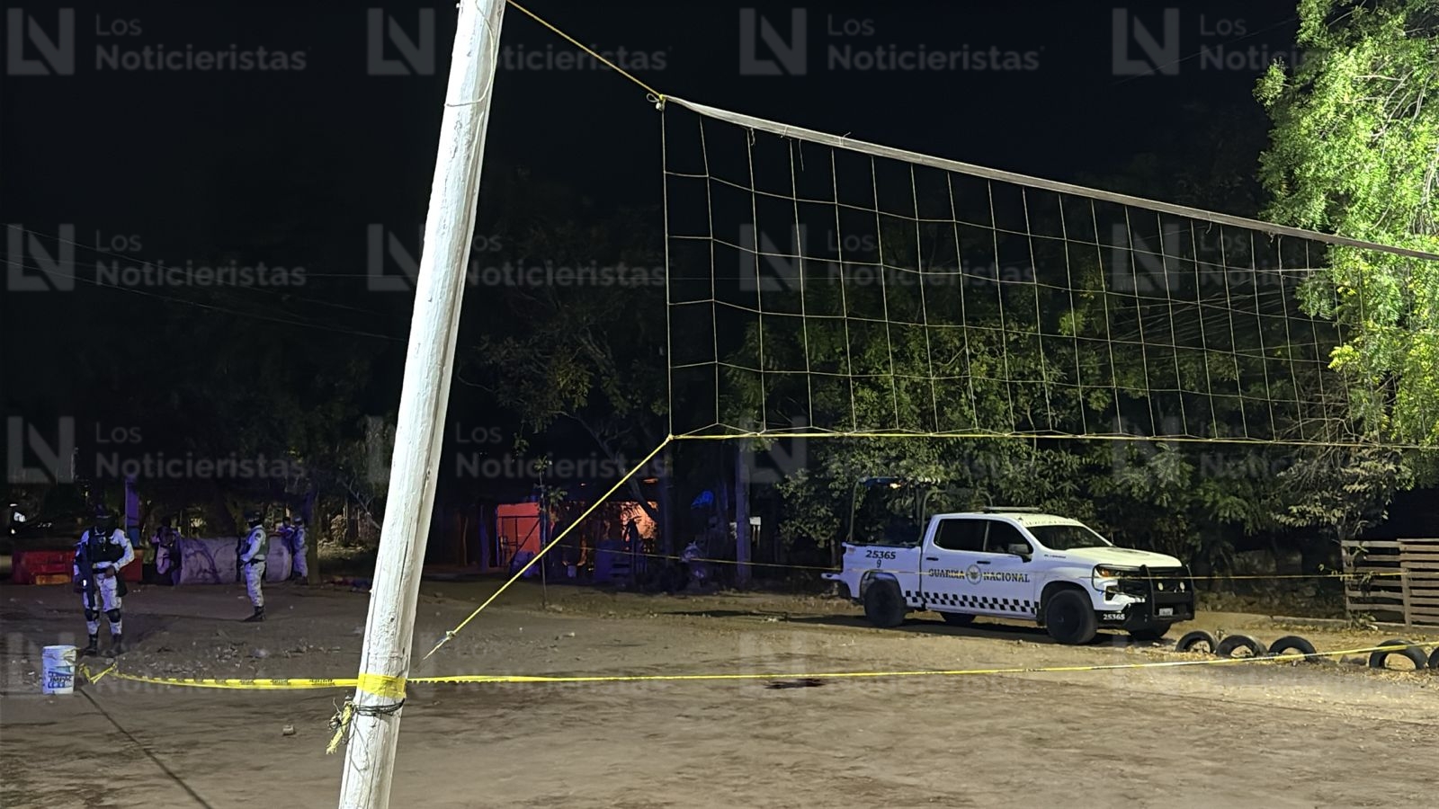 Ataque armado en cancha de voleibol de Los Mezcales, Culiacán, deja un fallecido