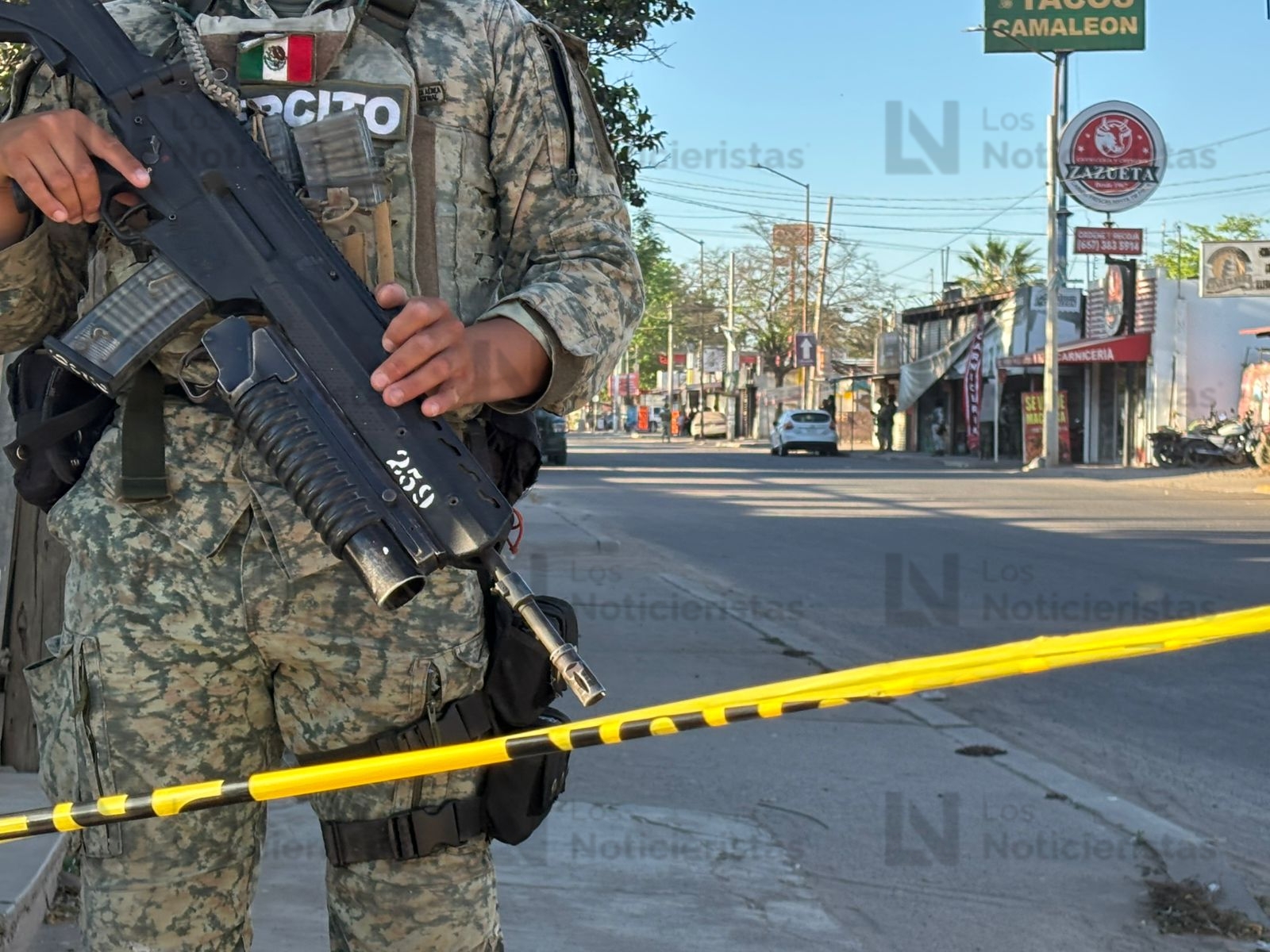 Ataque armado en el sector Los Mezcales de Culiacán