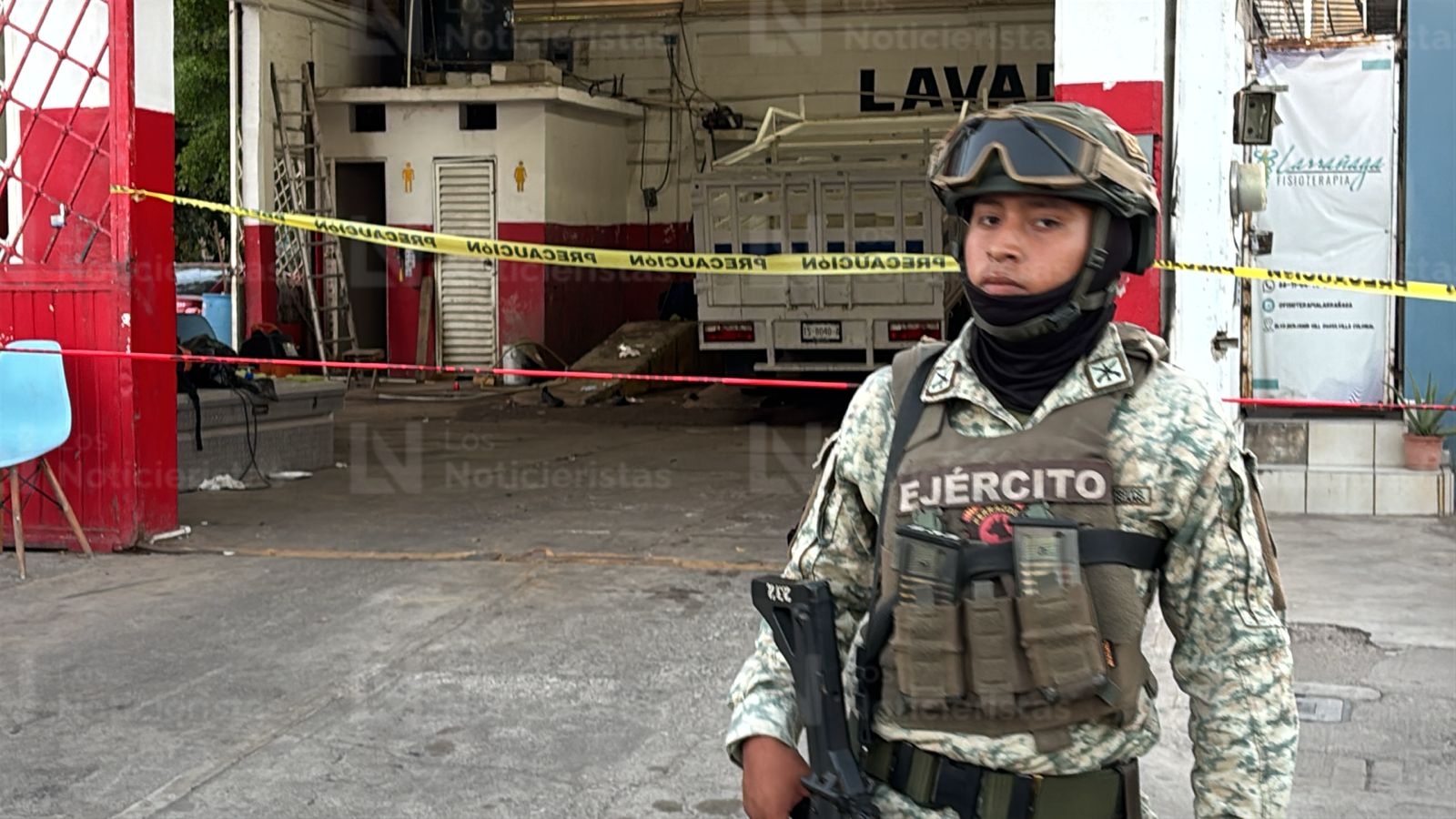 Ataque armado en autolavado de Barrancos en Culiacán