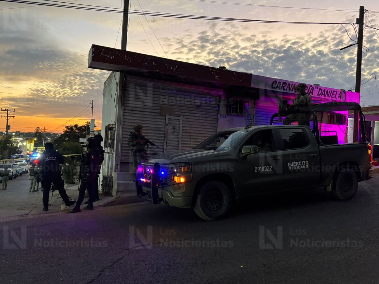 Atacan a balazos a una persona en la Col. República Mexicana de Culiacán, Sin.