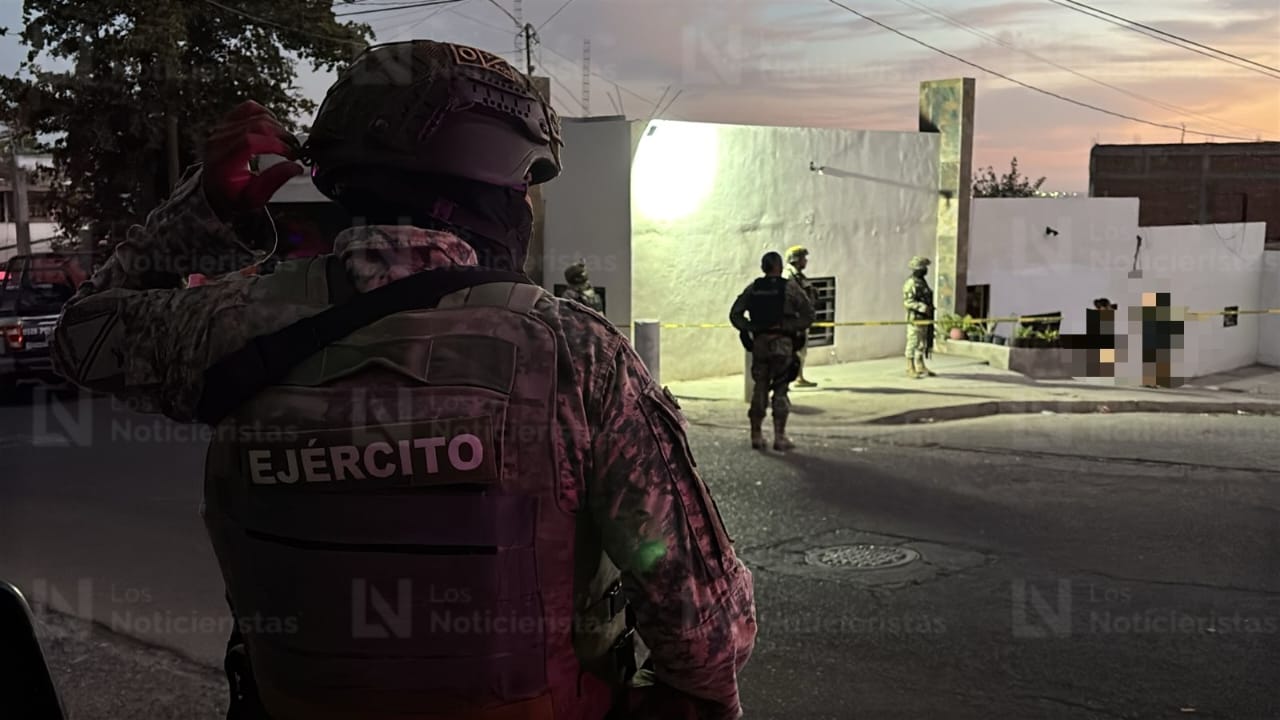 Atacan a balazos a una persona en la Col. República Mexicana de Culiacán, Sin.