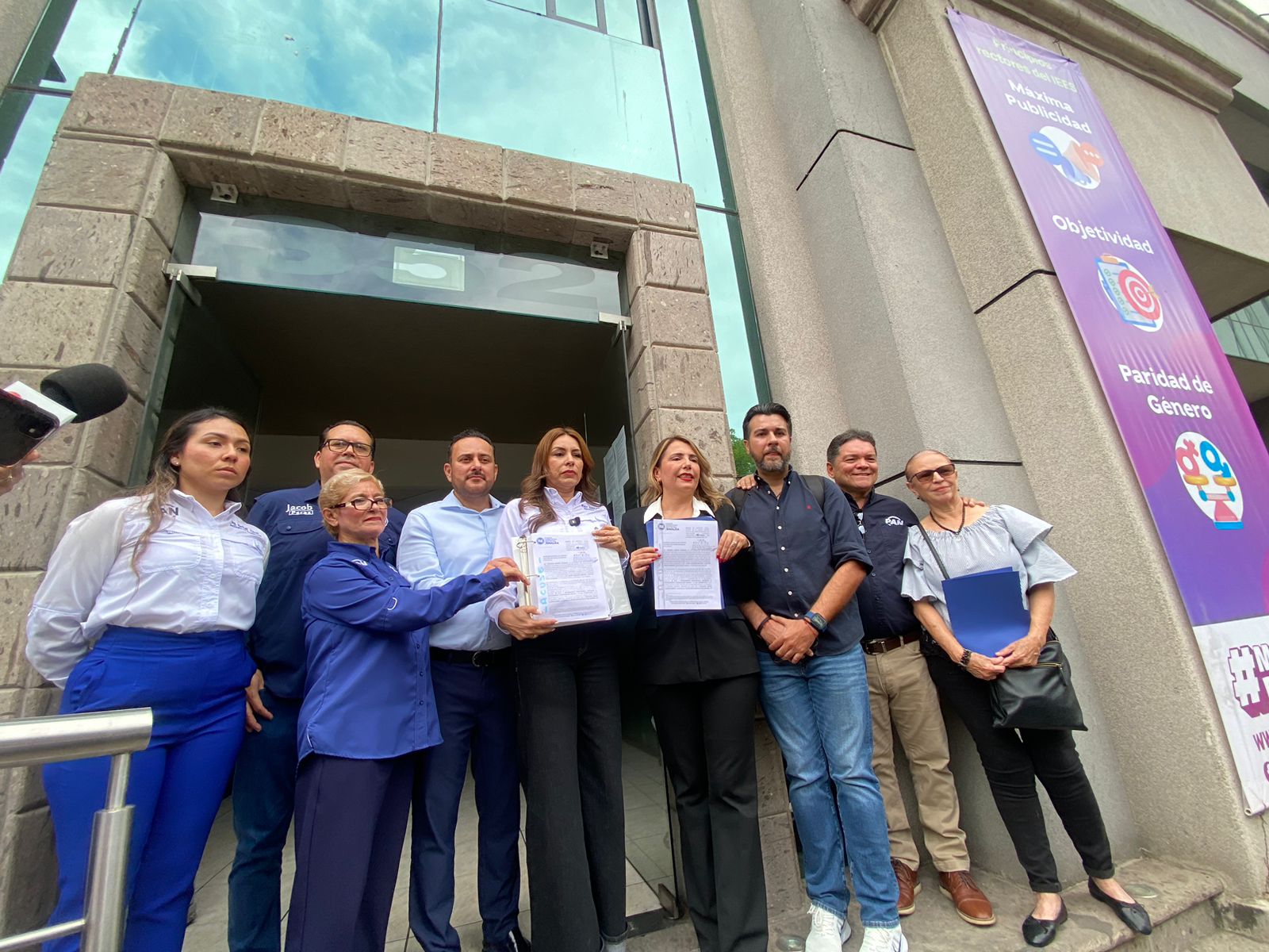 el pan presento una nueva denuncia contra morena ante el iees