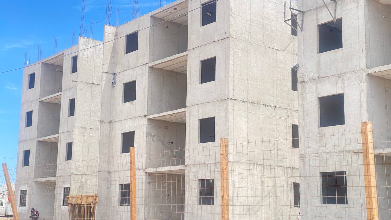 Avanza construcción de Viviendas del Bienestar en Guasave