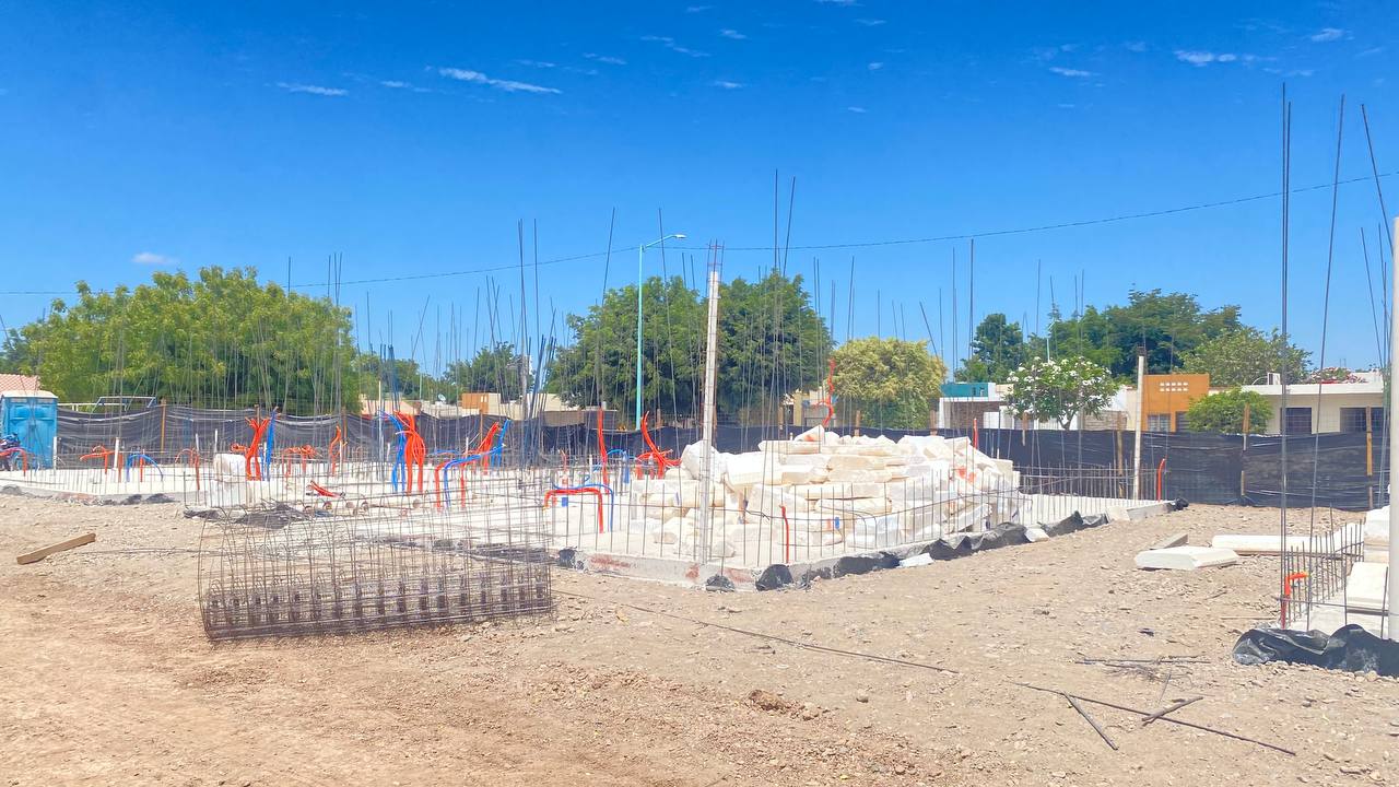 Avanza construcción de Viviendas del Bienestar en Guasave