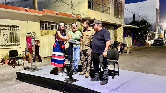 Amplían alumbrado en colonias con programa “Mazatlán Brilla”; instalan 165 luminarias