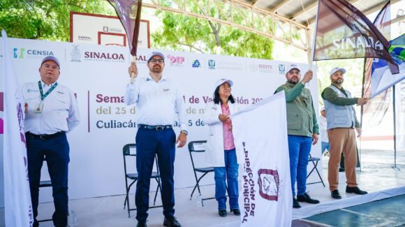 Sinaloa se suma a campaña nacional de vacunación, se aplicarán 40 mil dosis del 25 de abril al 02 de mayo: SSA