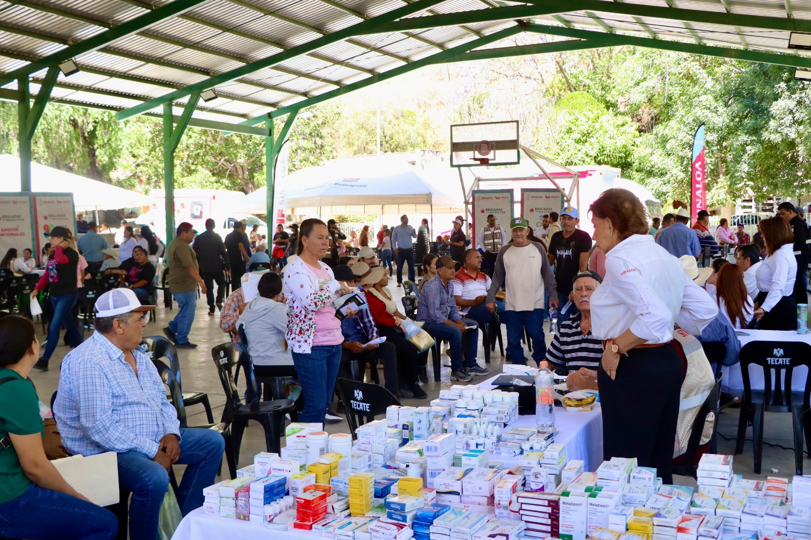 Brigada del Bienestar en Badiraguato