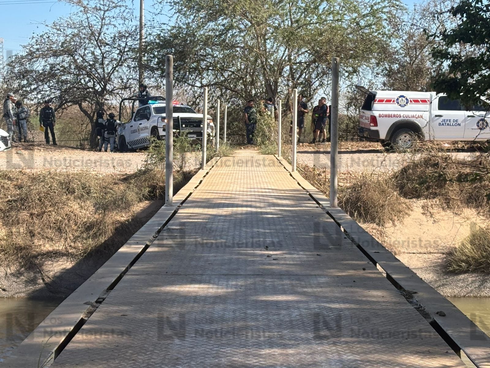 Localizan cadáver un canal en el ejido Los Huizaches, Culiacán