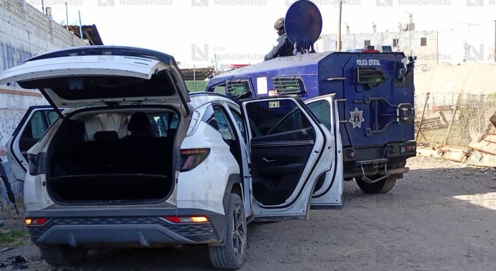 Camioneta asegurada en Villa Juárez, Navolato
