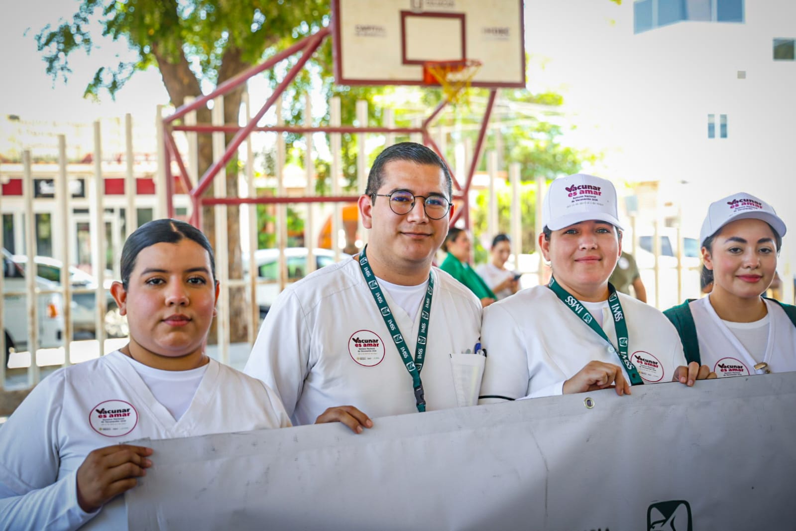 La Secretaría de Salud de Sinaloa puso en marcha la campaña nacional de vacunación