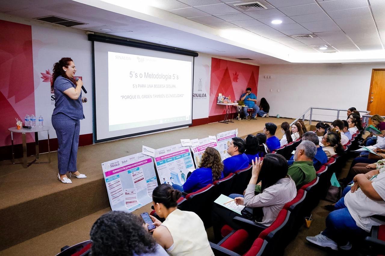 Capacitación denominada “Buenas Practicas de Almacenamiento y Seguimientos” DIF Sinaloa