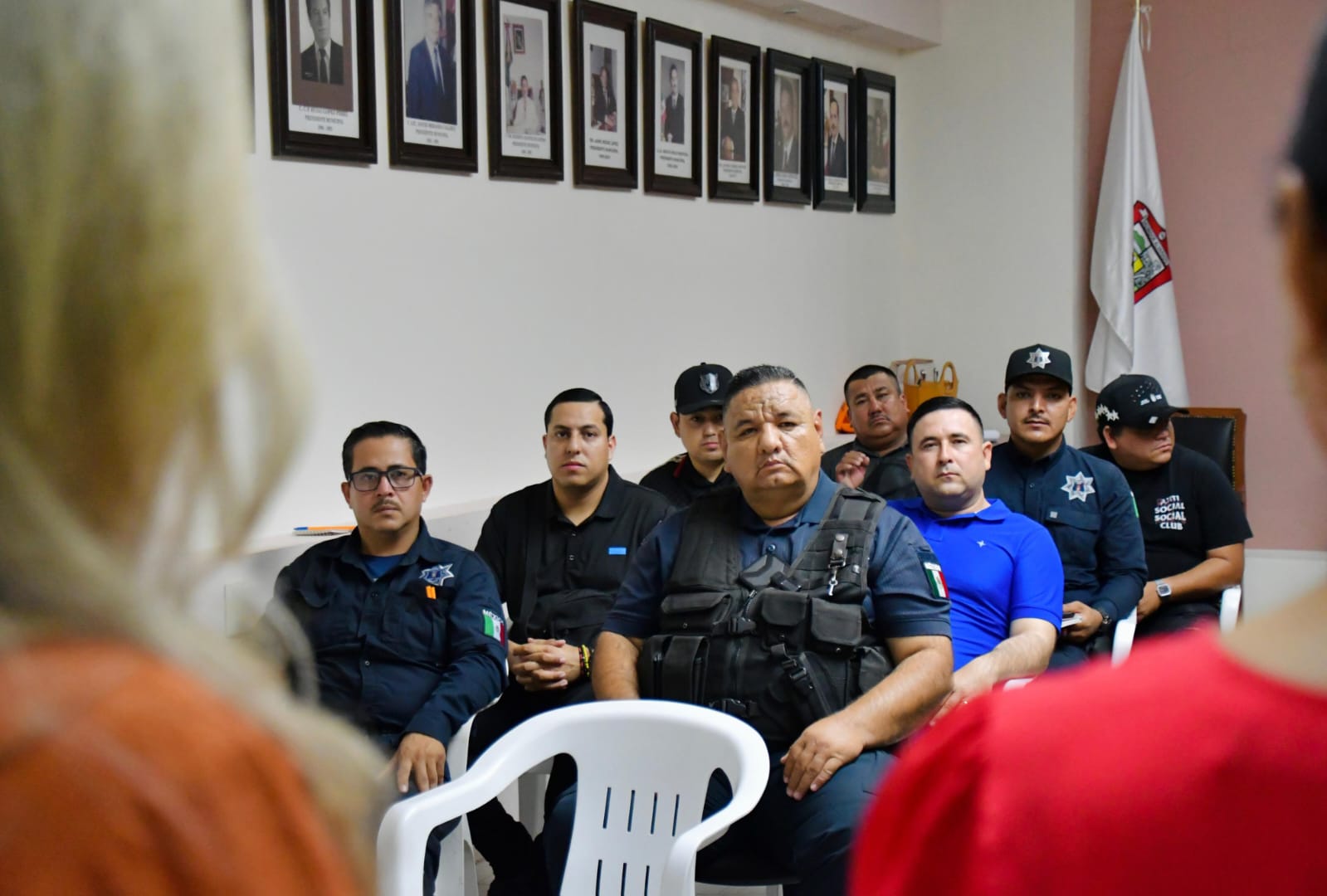 Capacitación policial en atención a la violencia familiar en Salvador Alvarado