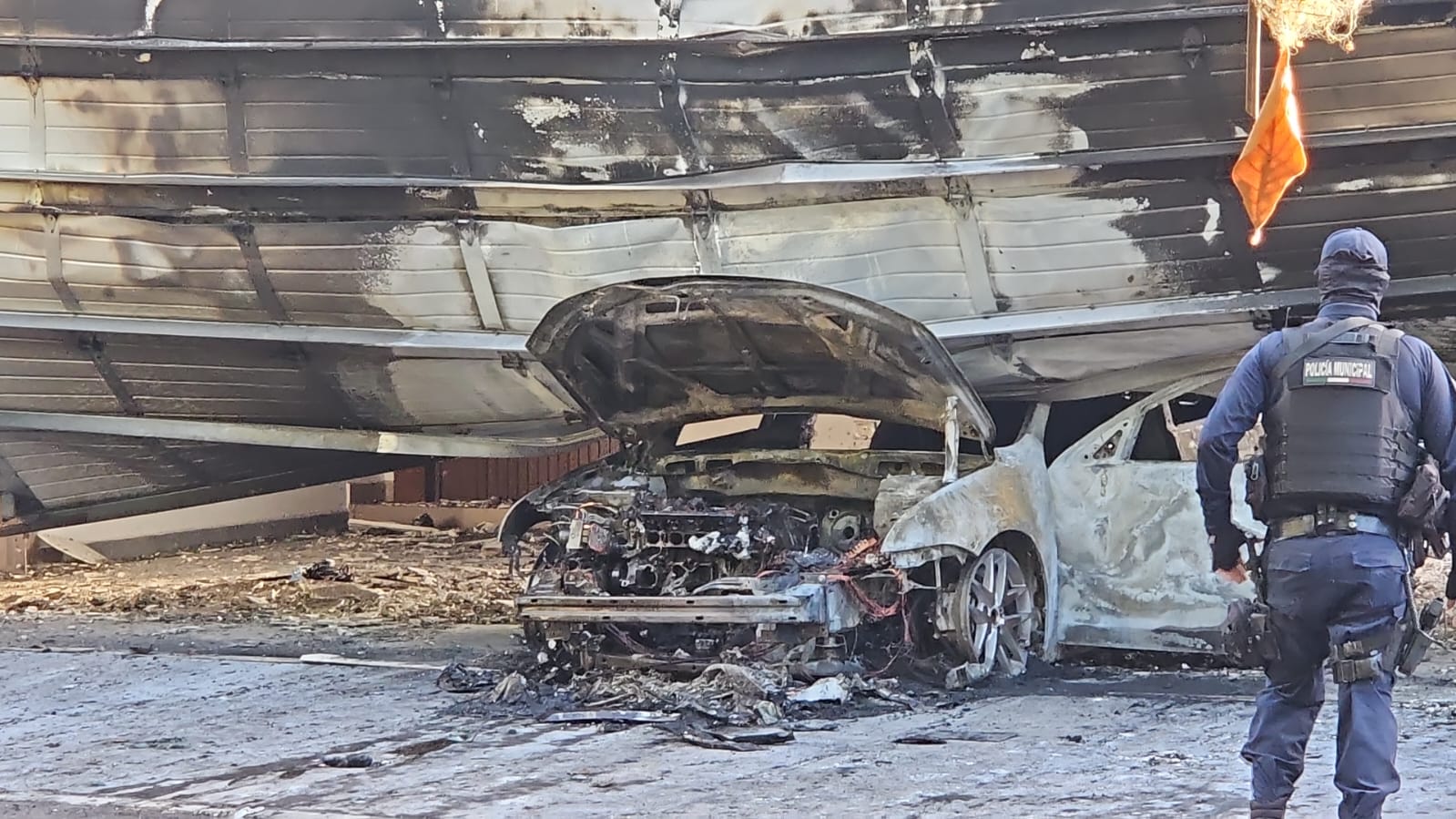 Residencia vandalizada en Las Quintas de Culiacán