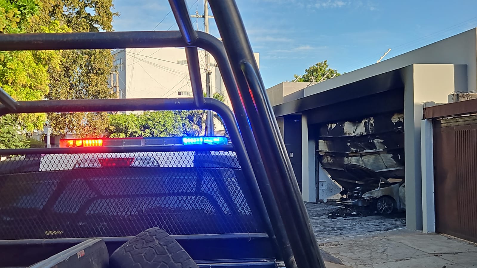 Residencia vandalizada en Las Quintas de Culiacán