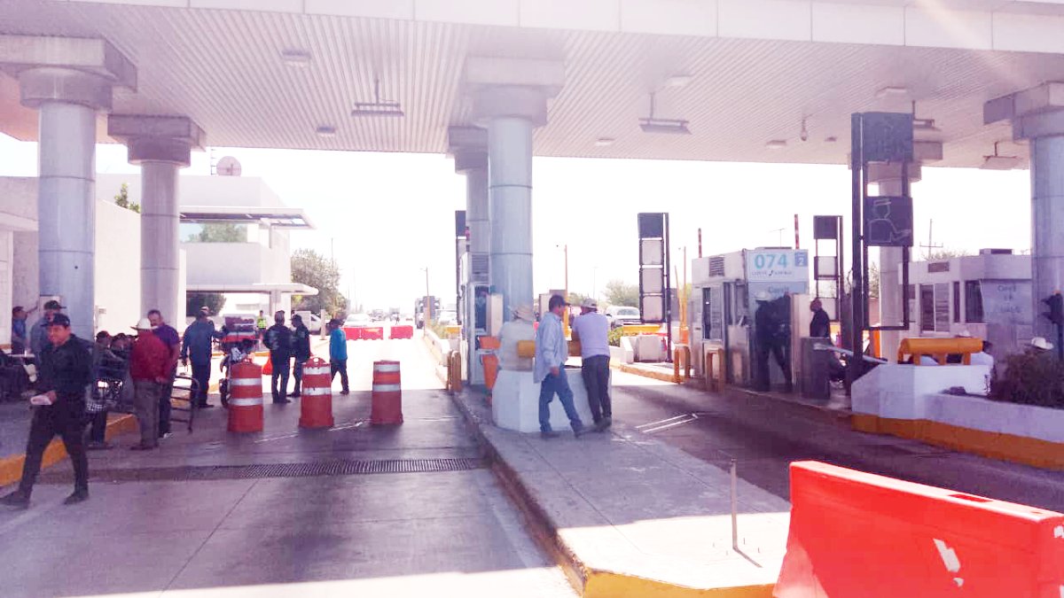 caseta cuatro caminos guasave sinaloa productores bloqueo