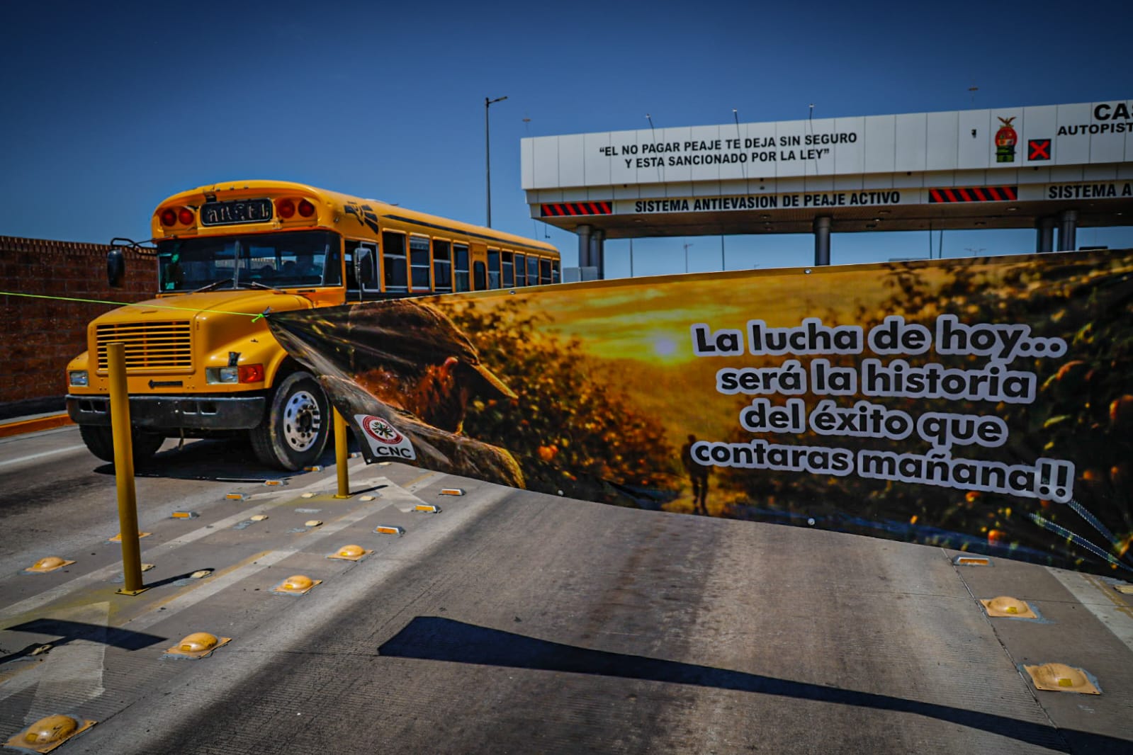 Productores en caseta El Pisal