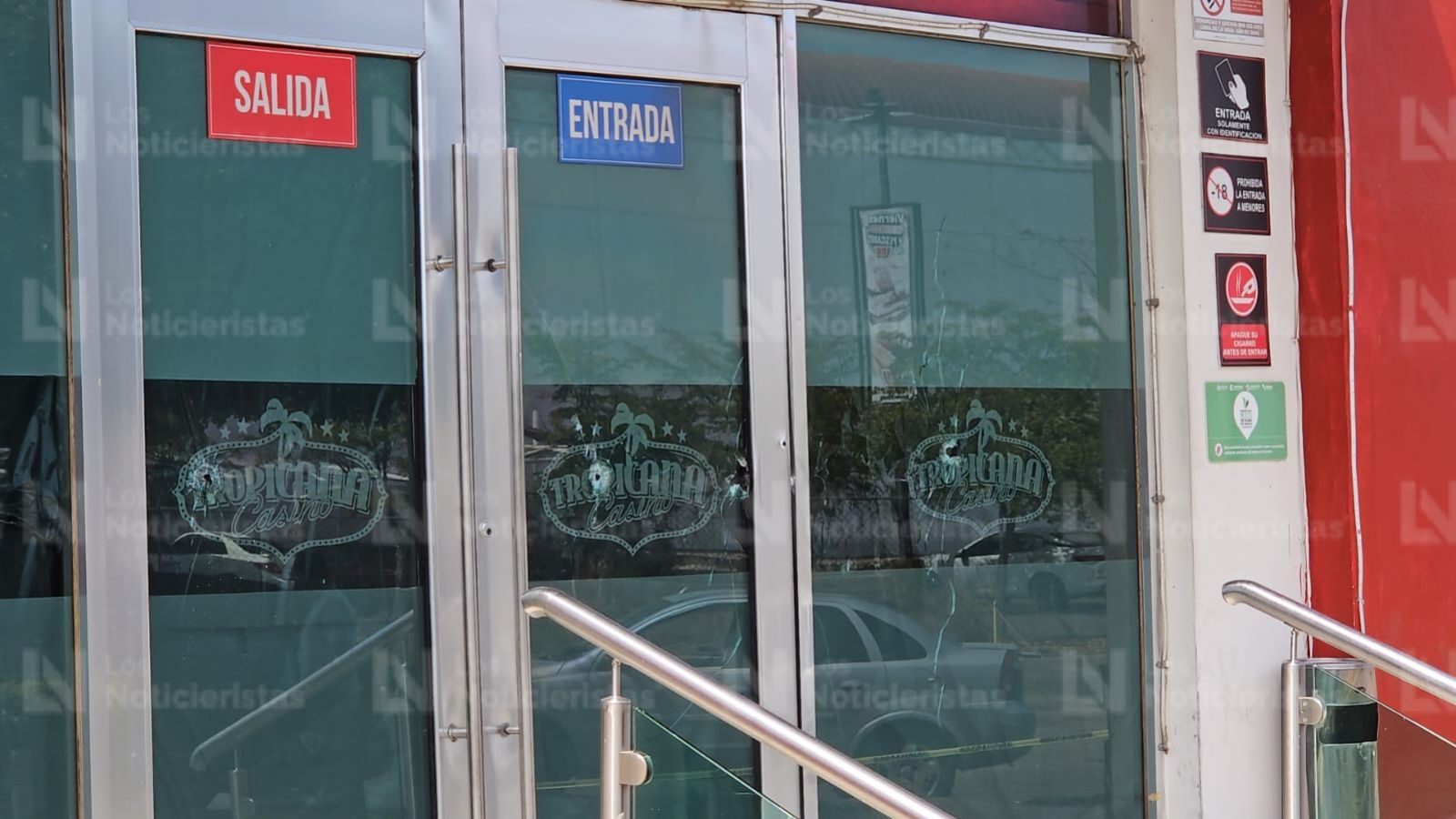 Balean el casino "Tropicana" en Culiacán, Sinaloa