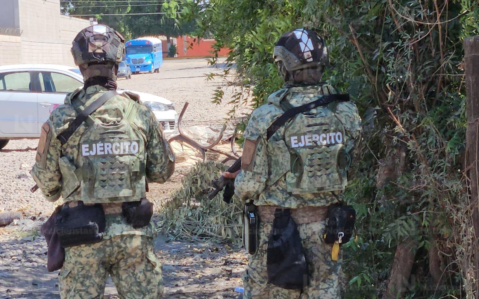 Cateo de un domicilio en El Tamarindo, Culiacán