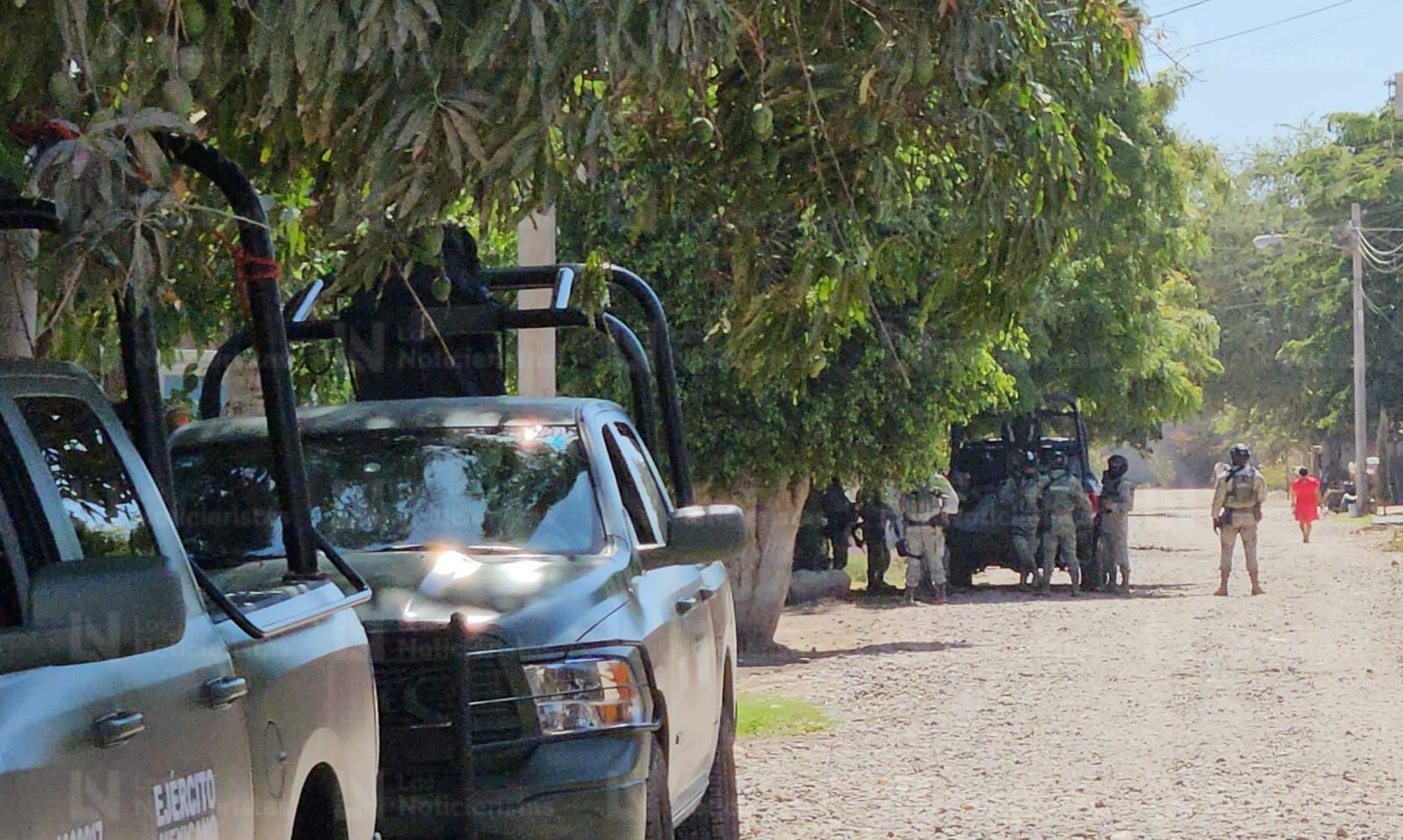 Cateo de un domicilio en El Tamarindo, Culiacán