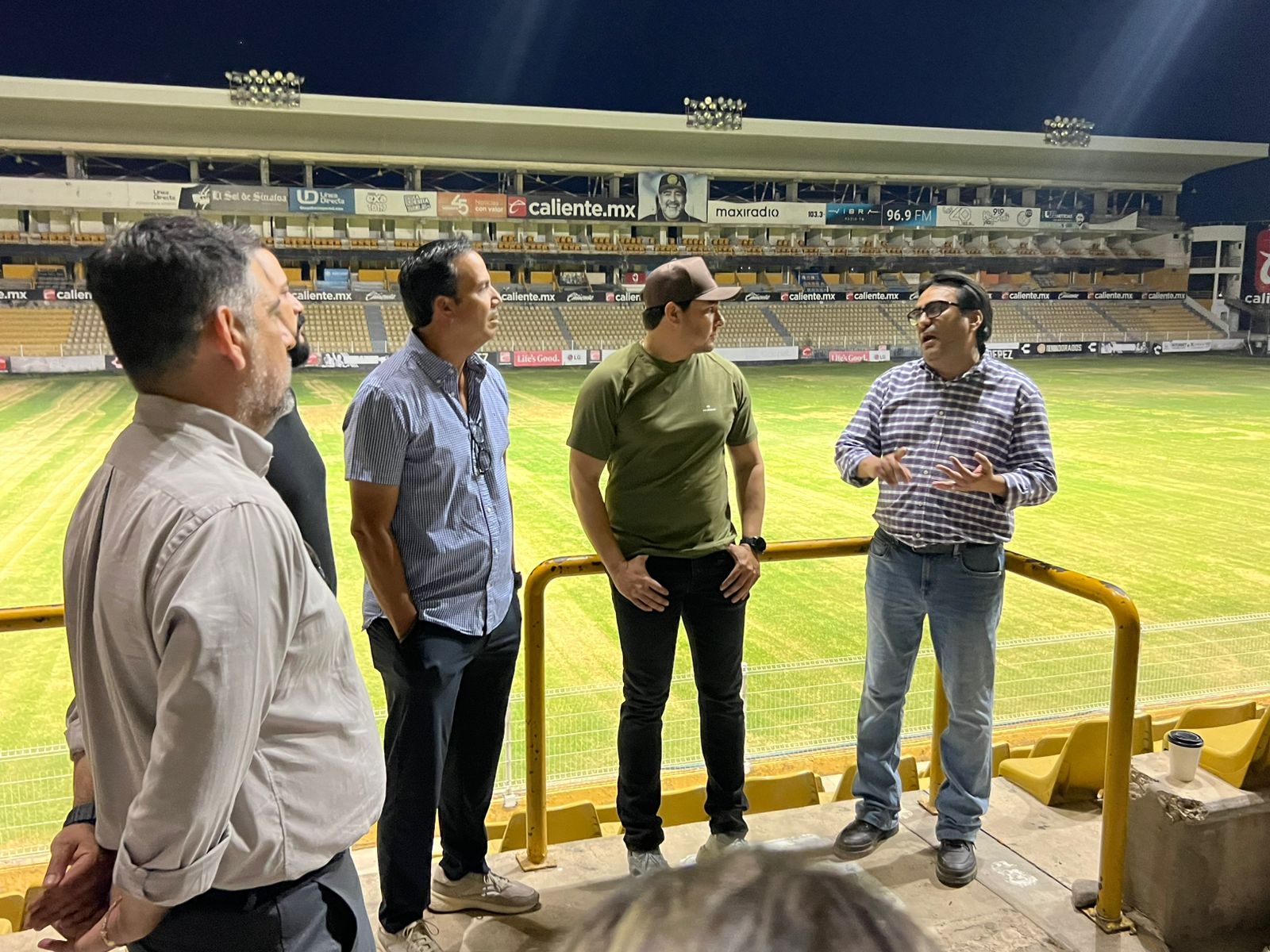 “Hay posibilidad de una reapertura”, autoridades estatales, municipales y directivos de Dorados recorren instalaciones para el regreso de “El Gran Pez” a Culiacán