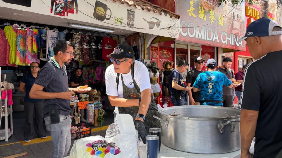 cevichada en el mercado pino suarez de mazatlan sinaloa preparacion