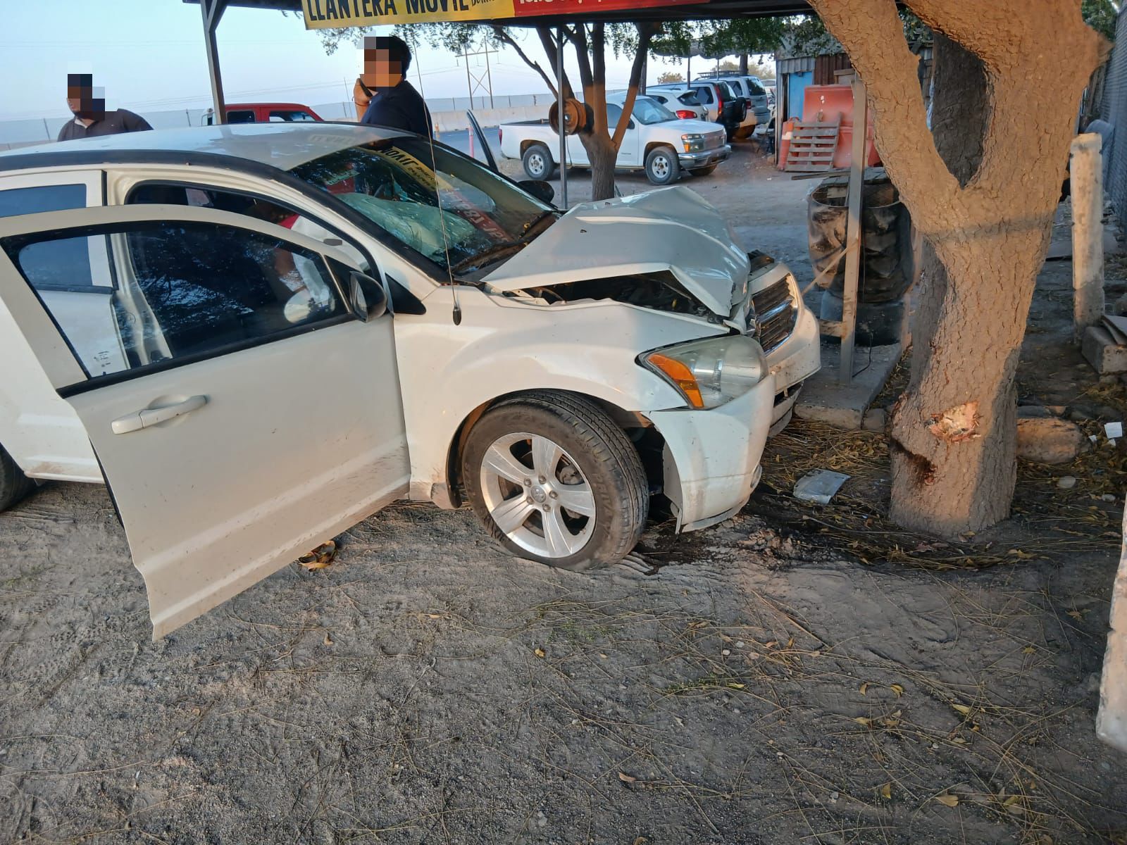 Choque de vehículo en Guasave