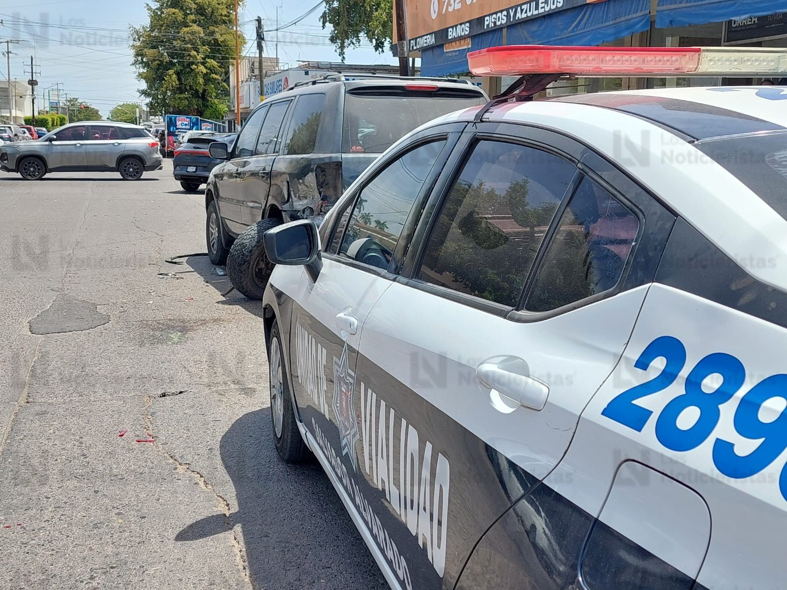 Persecución militar en Guamúchil termina en choque