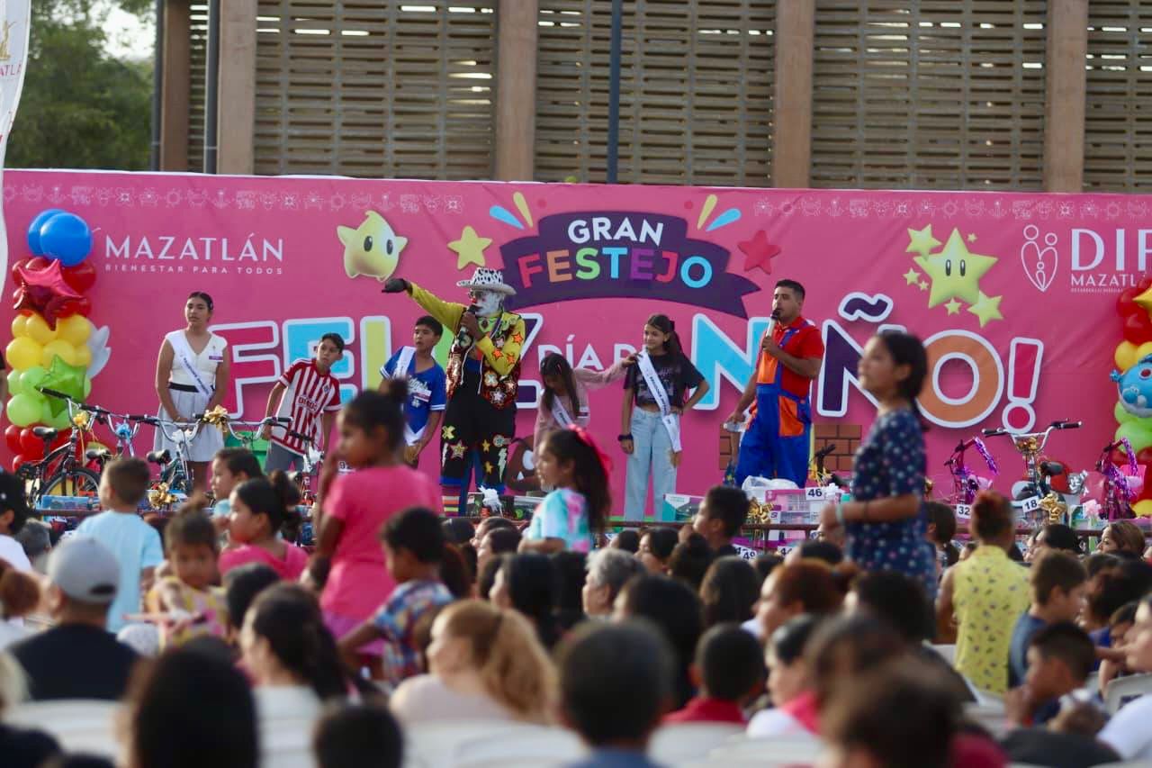 Cierran festejos del Día del Niño en Mazatlán