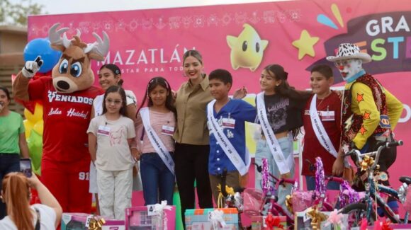 Más de 3 mil niñas y niños celebran su día en diferentes colonias de Mazatlán, Sinaloa