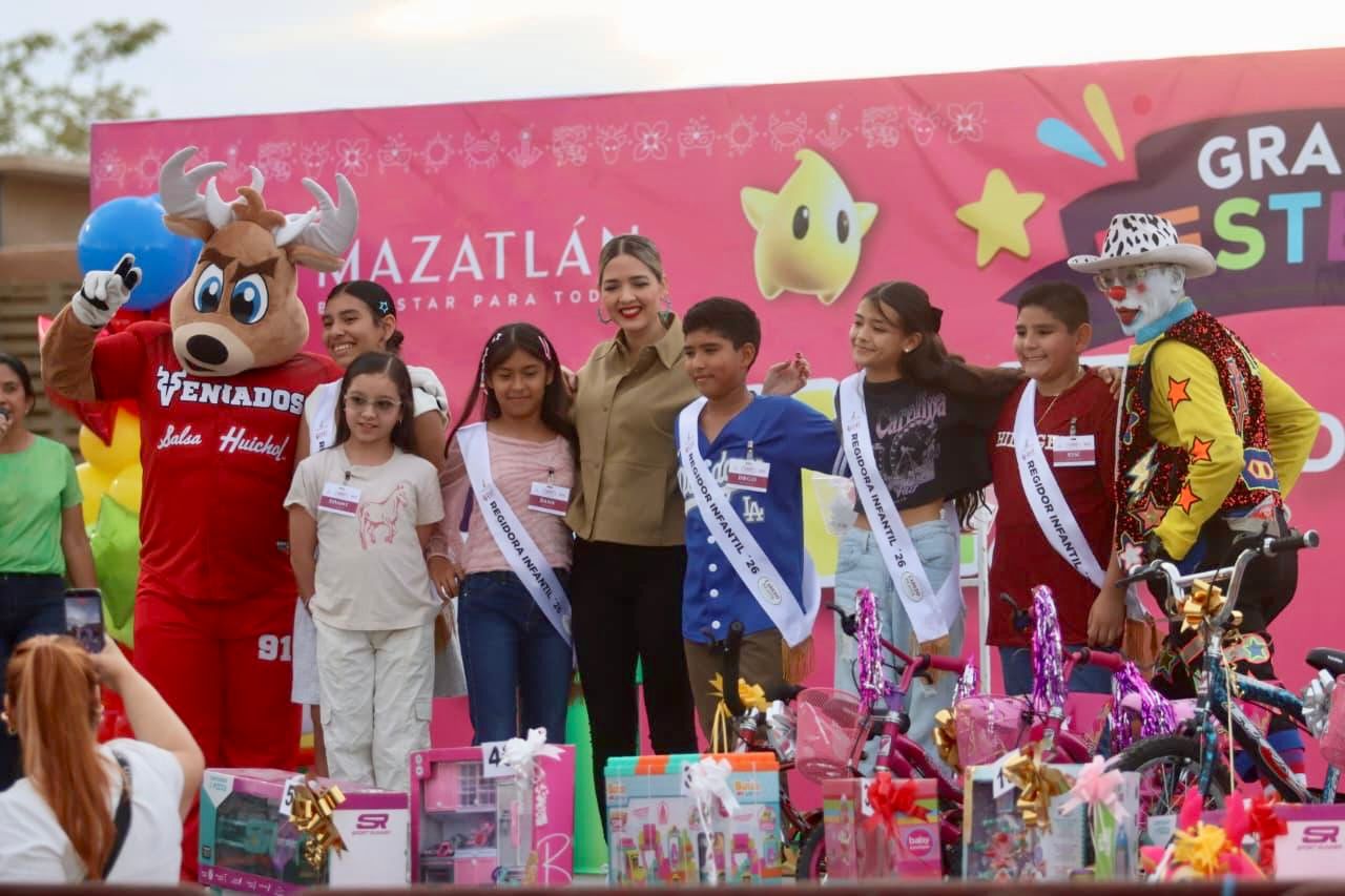 Cierran festejos del Día del Niño en Mazatlán