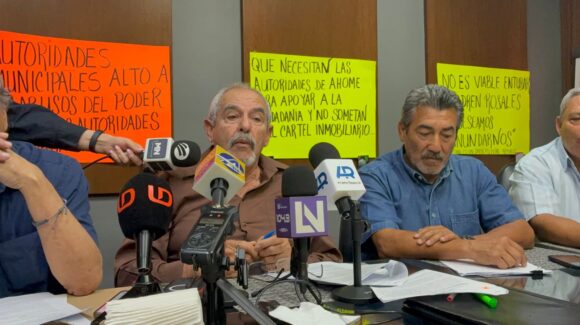 Los Mochis pierde más 50% de capacidad en drenes; alertan riesgo inminente de inundaciones