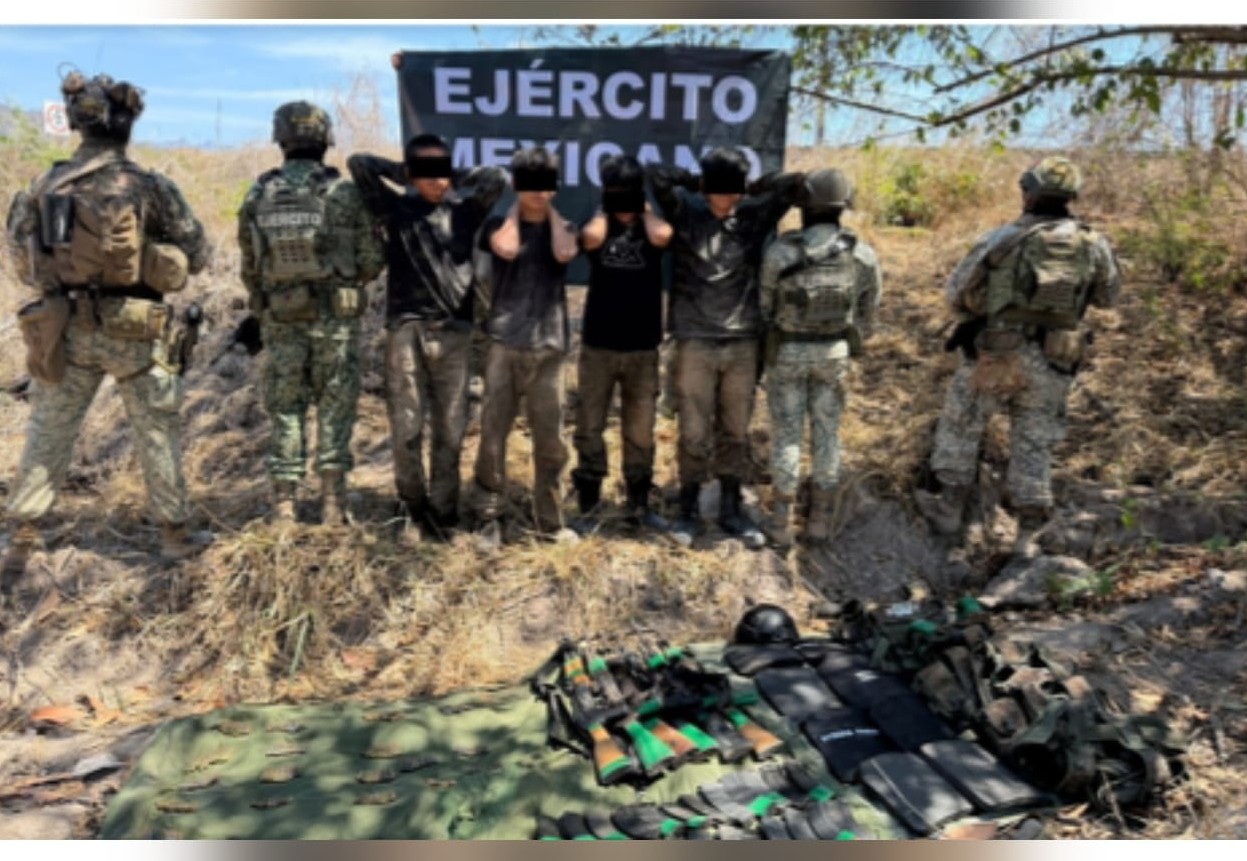 Civiles armados detenidos en Escuinapa, Sinaloa