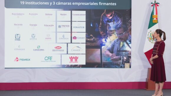 Sheinbaum logra acuerdo sin precedentes para blindar la industria del acero y reducir importaciones en México