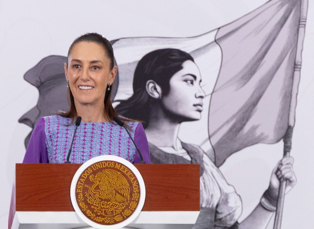 Claudia Sheinbaum en conferencia 'mañanera'