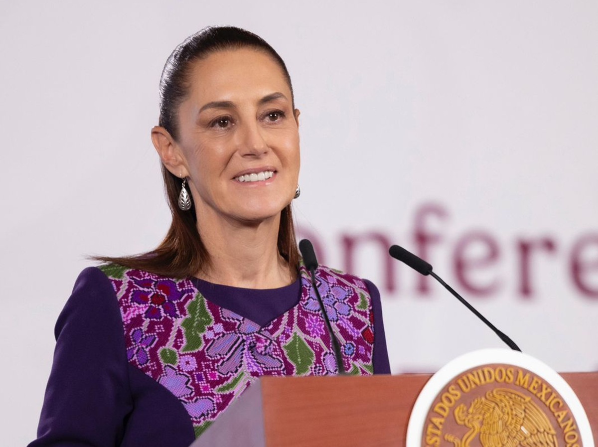 Claudia Sheinbaum en conferencia 'mañanera'