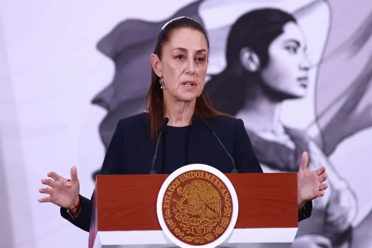 Claudia Sheinbaum en conferencia 'mañanera'