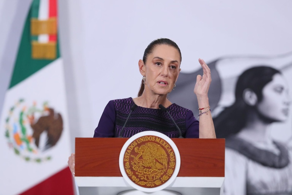 Claudia Sheinbaum en conferencia 'mañanera'