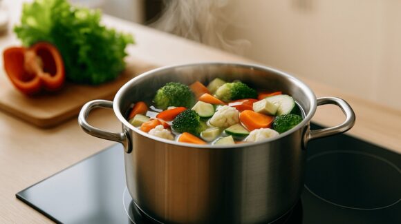 ¿Agua fría o hirviendo? Aprende cómo se deben cocer las verduras, para que queden en su punto