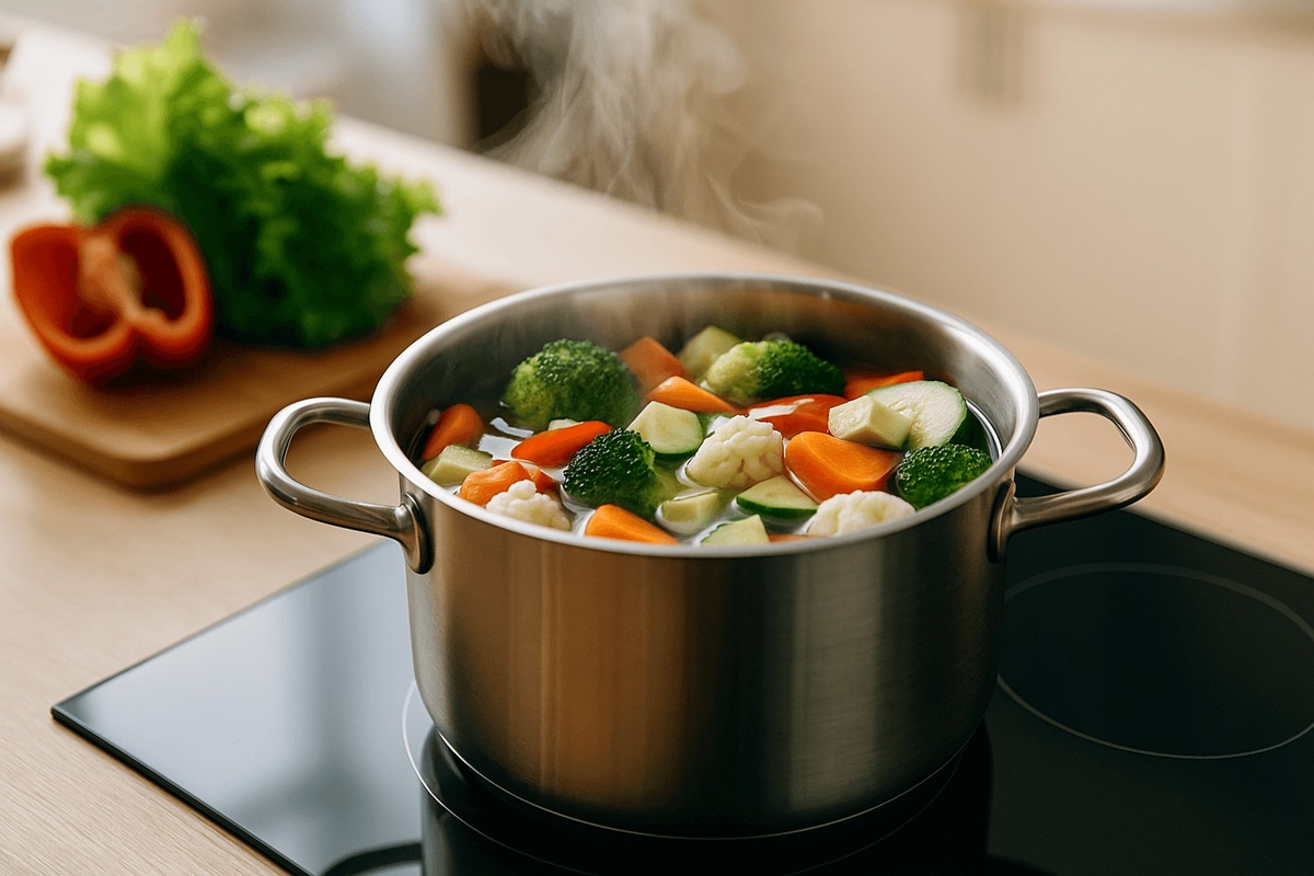 Cocción de verduras
