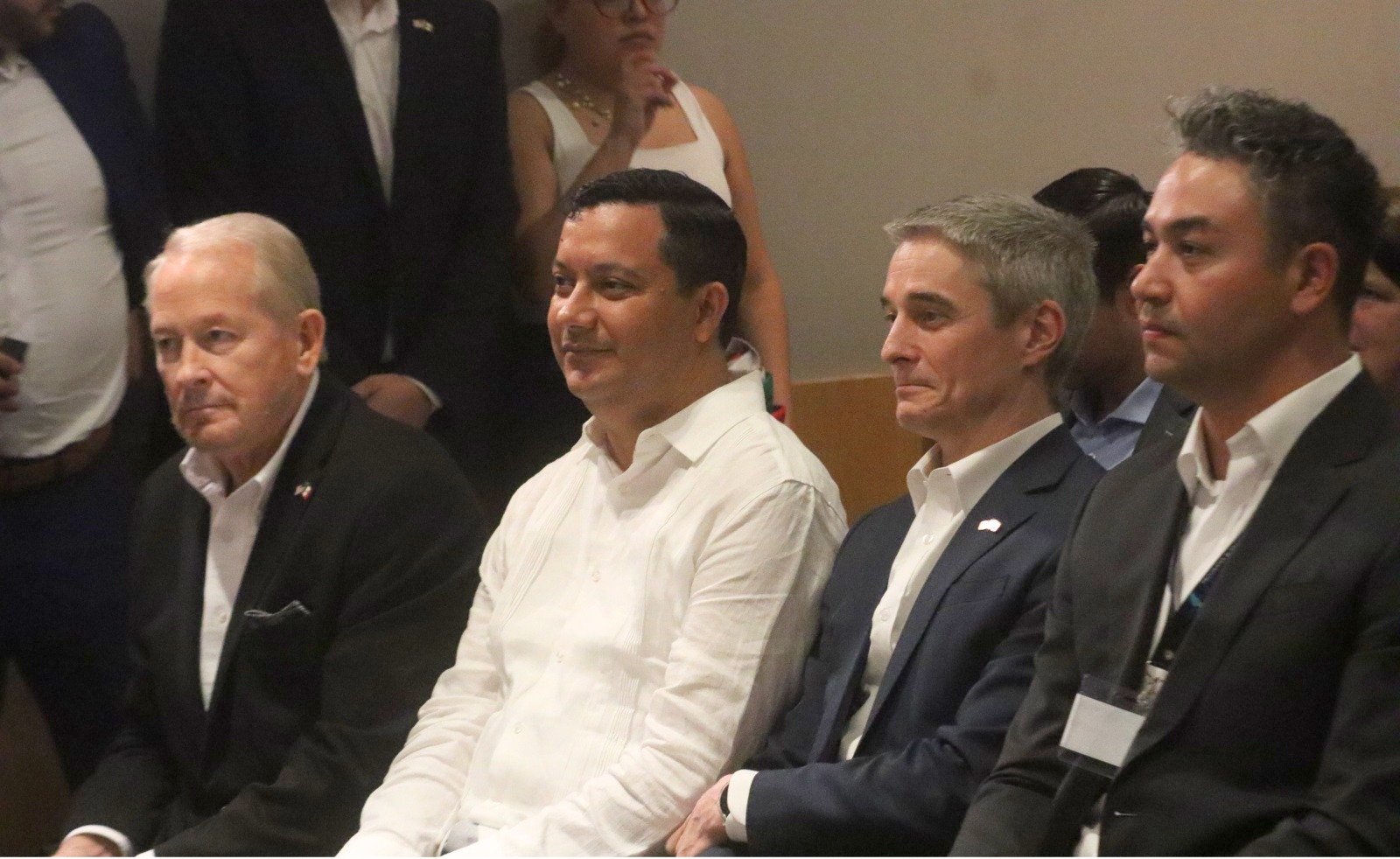 Ceremonia de colocación de la primera piedra de Mexinol