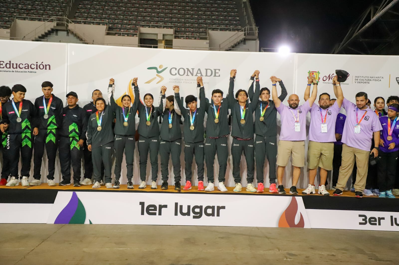 ¡Se coronan! Sinaloa es tricampeon del Béisbol 5 en la Olimpiada Nacional CONADE 2026