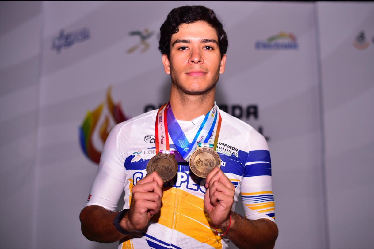 El sinaloense Jesús Zamudio gana dos oros en ciclismo de Olimpiada Nacional Conade 2026