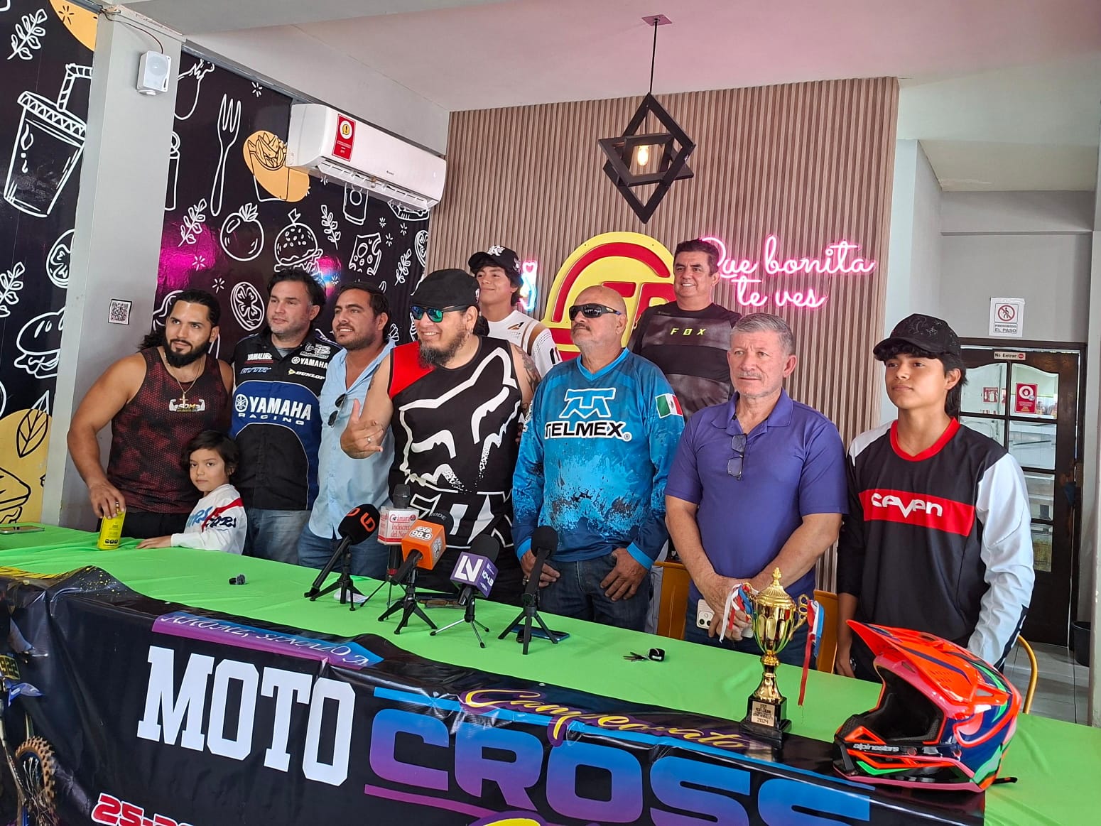 Conferencia de prensa del Serial de Motocross Sonora-Sinaloa 2026