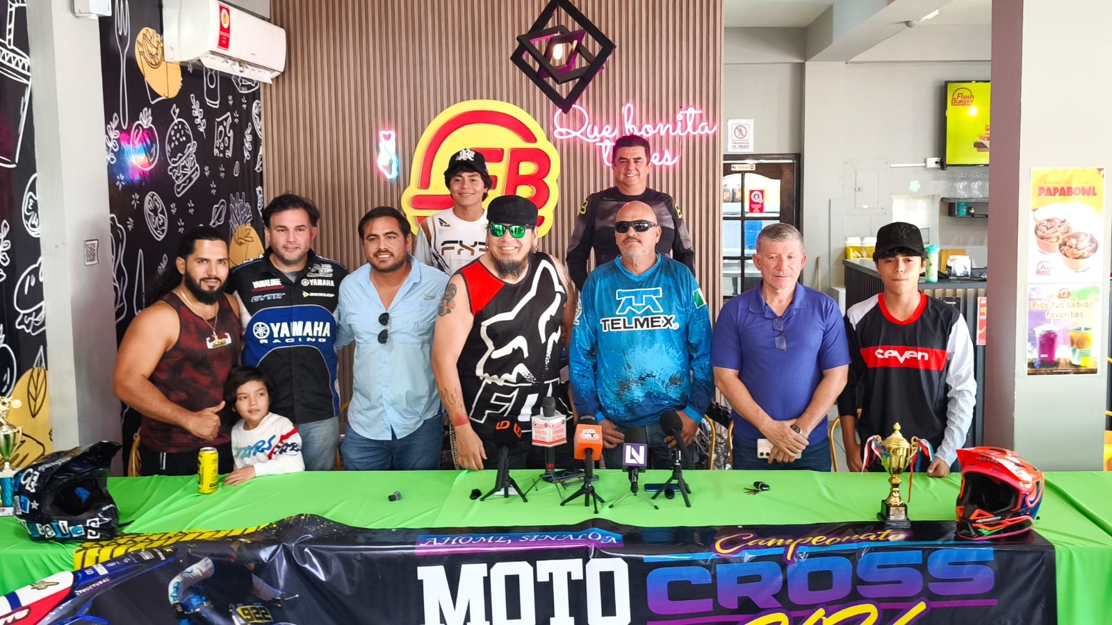 Conferencia de prensa del Serial de Motocross Sonora-Sinaloa 2026