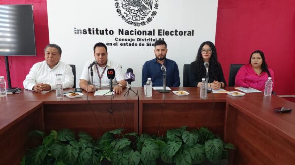 Consejo Distrital 03 del INE, en Salvador Alvarado, presenta sistema que revela más de tres décadas de resultados electorales